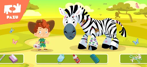 Safari Vet Care Games For Kids screenshot 5