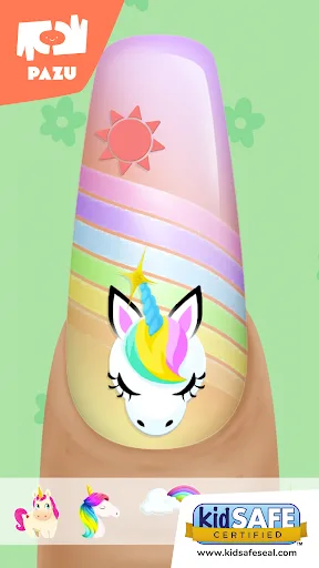 Girls Nail Salon - Kids Games screenshot 1