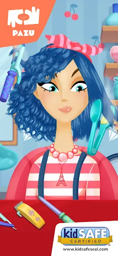 Pazu Girls hair salon 2 screenshot 1