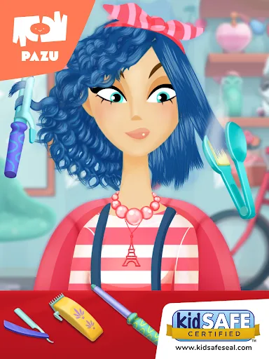 Pazu Girls hair salon 2 screenshot 5