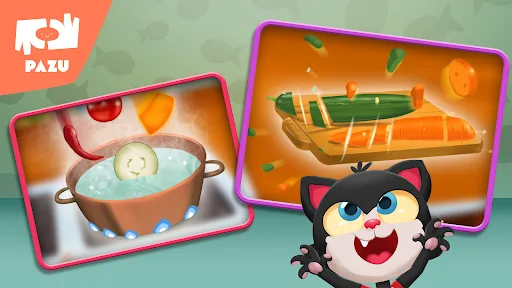 Paw Kitchen Kids Cooking Games screenshot 3