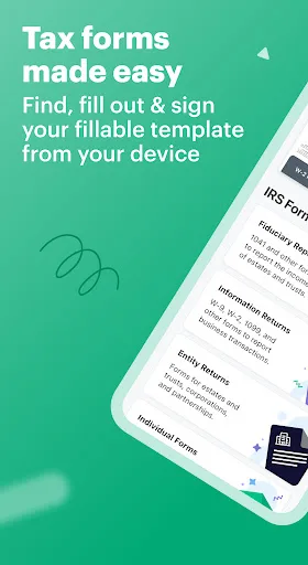 e-taxfiller: Edit PDF forms screenshot 1