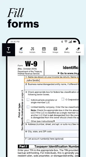 pdfFiller Edit, fill, sign PDF screenshot 3