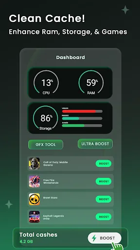 Game Booster - No Lag screenshot 3