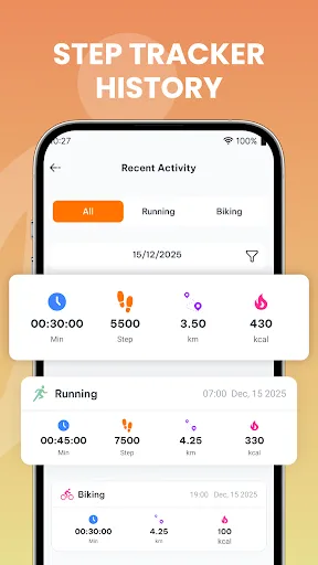 Step Pedometer - Step Tracker screenshot 5