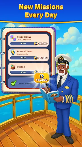 Merge Cruise: Mystery Puzzle screenshot 5