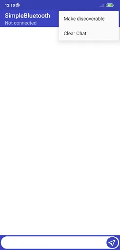 Simple Bluetooth Chat screenshot 4