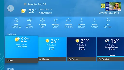 The Weather Network TV App screenshot 1