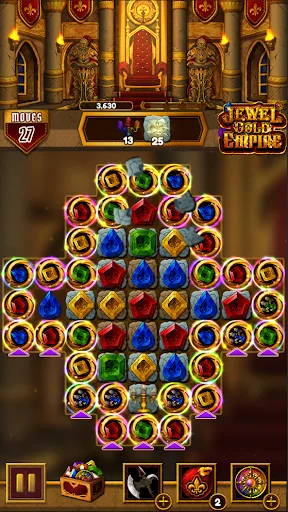 Jewel Gold Empire : Match 3 screenshot 3