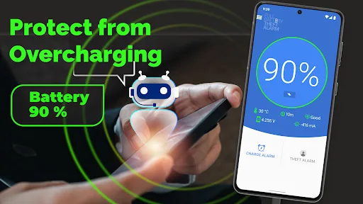 Battery Life Monitor and Alarm screenshot 1