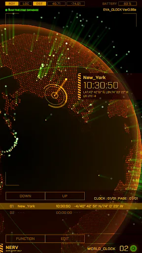 EVA Clock screenshot 1