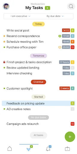 Worksection (old) screenshot 1
