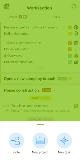 Worksection (old) screenshot 3