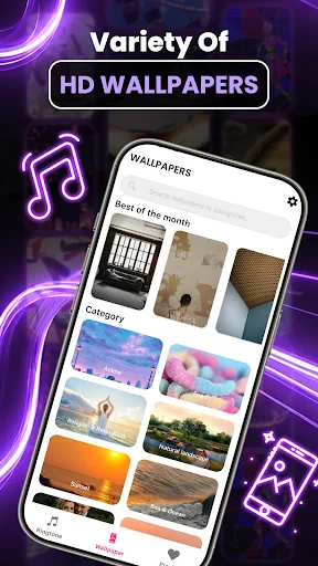 Phone Ringtone & HD Wallpapers screenshot 5