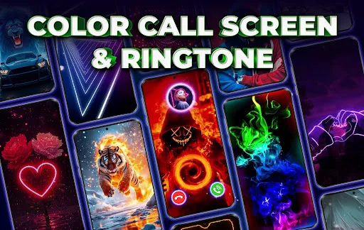 Color Call Screen & Ringtone screenshot 1