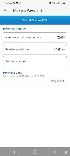 Progressive screenshot 2