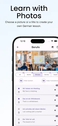 Learn German - DeutschAI screenshot 5