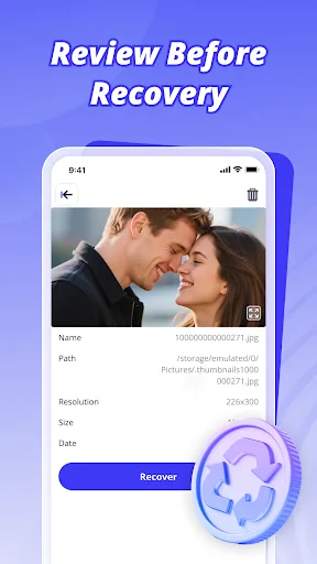 Photo Recover Plus - Restore screenshot 4