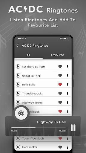 AC DC Ringtones screenshot 3