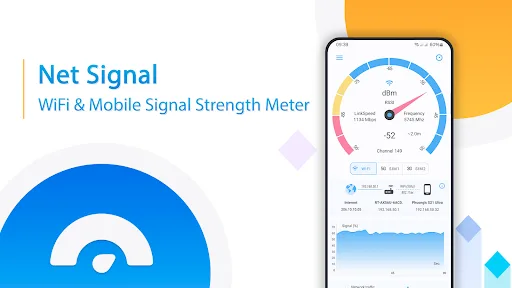 Net Signal: WiFi & 5G Meter screenshot 1