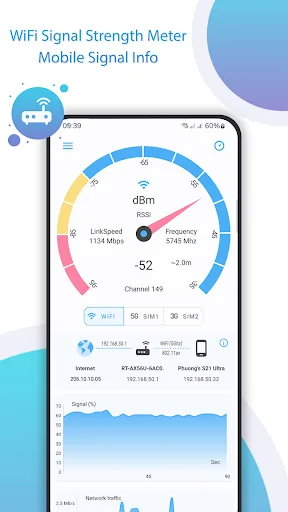 Net Signal Pro:WiFi & 5G Meter screenshot 2