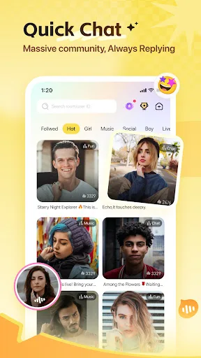 Wefun - Chat, Party and Game screenshot 1