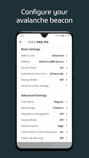 PIEPS screenshot 4