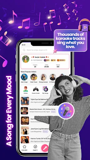 RoxStar : Karaoke Singing App screenshot 2