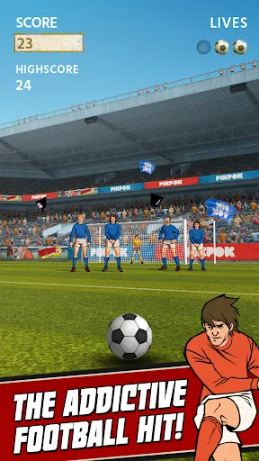Flick Kick Football Kickoff screenshot 1