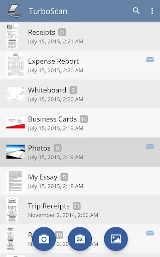 TurboScan™: PDF scanner screenshot 1