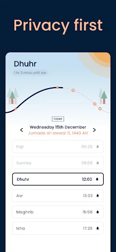 Pillars: Prayer Times & Qibla screenshot 2