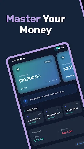 WalletIN: Budget & Expense AI screenshot 1