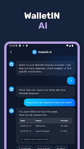 WalletIN: Budget & Expense AI screenshot 3