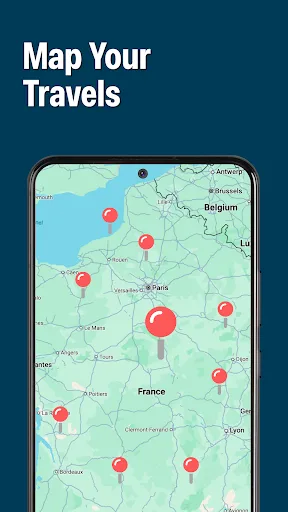 Pin Traveler: Travel Tracker screenshot 1