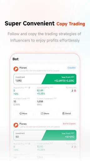 Pionex - Crypto Trading Bot screenshot 4
