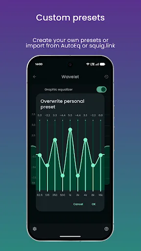 Wavelet: headphone equalizer screenshot 5
