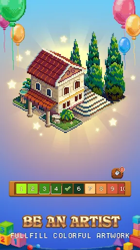 Pixel Isle: Art Coloring World screenshot 5