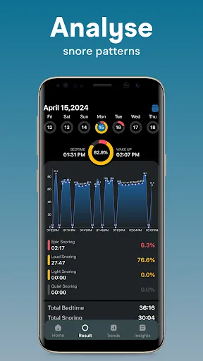 Snore Tracker & Monitor App screenshot 3