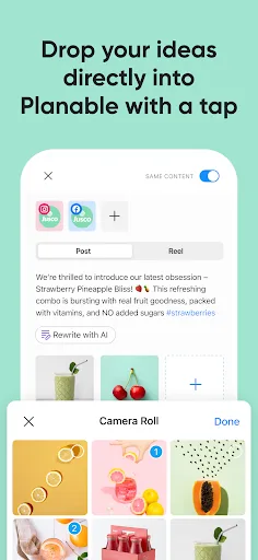 Planable: social media app screenshot 2
