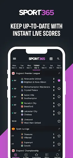 Sport365 screenshot 1