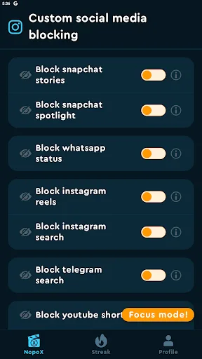NopoX - Porn Blocker screenshot 5