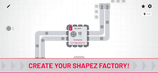 Shapez - Factory Game screenshot 1