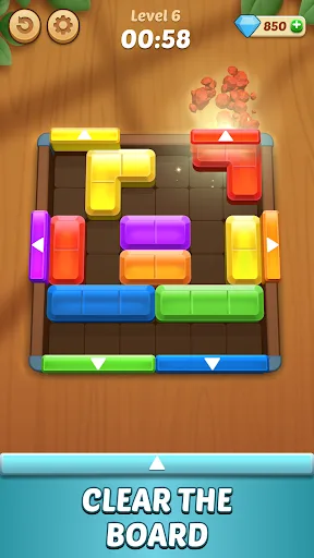 Gems Away: Block Puzzle Game screenshot 1