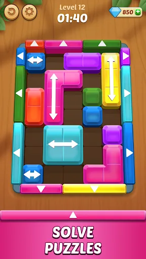 Gems Away: Block Puzzle Game screenshot 2