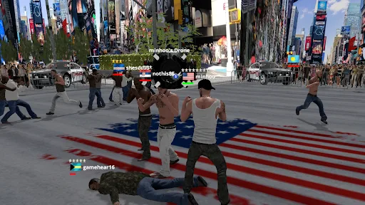 Fist War Online - Group fight screenshot 1