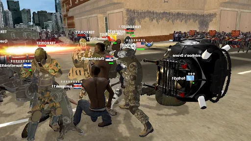 Fist War Online - Group fight screenshot 3
