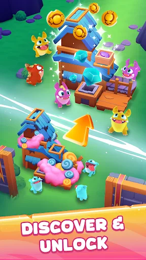 Candy Critters: Idle Merge screenshot 3