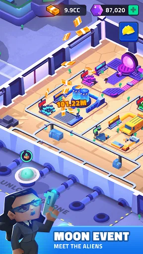 Idle Area 51 screenshot 5