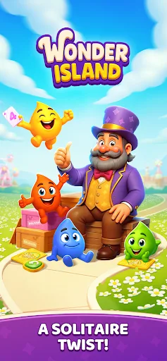 Solitaire Wonder Island screenshot 1