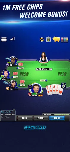 WSOP Poker Texas Holdem Game screenshot 1